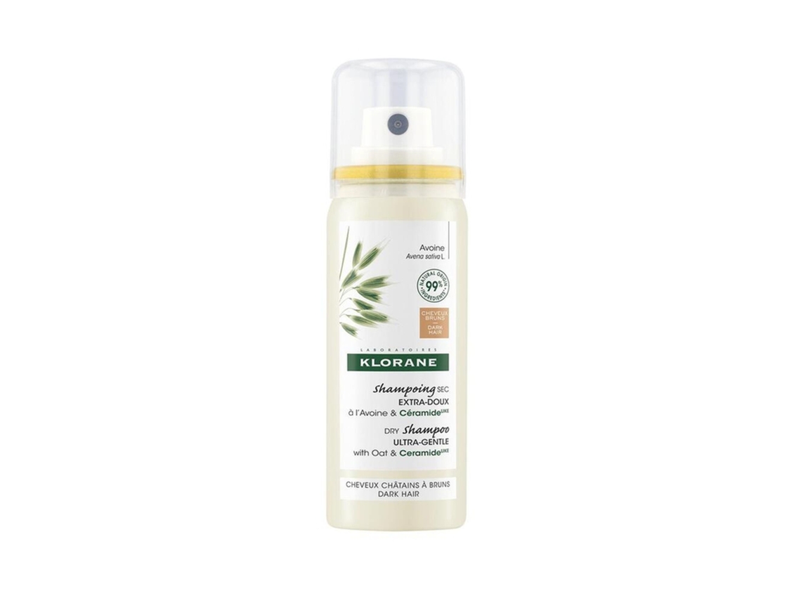 Shampoo Seco Ultra Suave Oatceramide Escuro Klorane