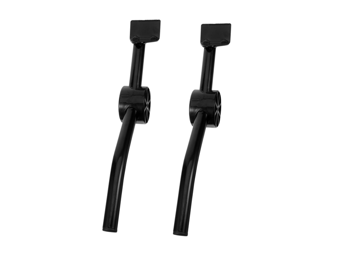 Conjunto de 2 ferramentas Amosfun Ferro para levantar e mover cargas pesadas, com proteção para movimentos e operações simples.
