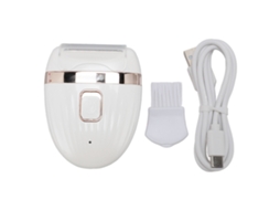 Depiladora Eléctrica Recargable Para Mujer Blanca
