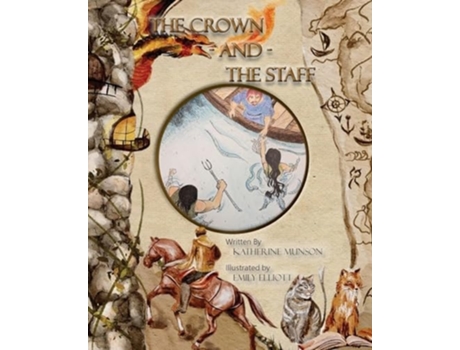 Livro The Crown and the Staff de Katherine Munson (Inglês)