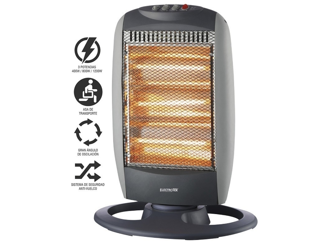 Fogão Halogênio 3 Configurações de Temperatura e Oscilação Oferta Exclusiva THULOS