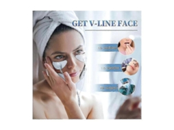 Masajeador Facial Ems para Lifting Facial, Adelgaçamento em Forma de V, Beleza Olhos Wlm GOKOCO