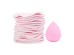 Puff Reutilizável Lavável Para Remover Maquiagem E Limpar