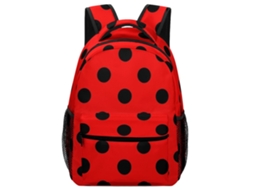 Mochila Fofa com Estampa de Desenho Animado de Dragão Meninas Meninos Mochila Rosa Morango