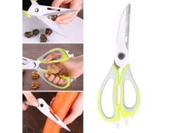 Tesoura de cozinha removível Slowmoose, tesoura multifuncional de aço inoxidável para frutos do mar, ideal para cozinhar em casa