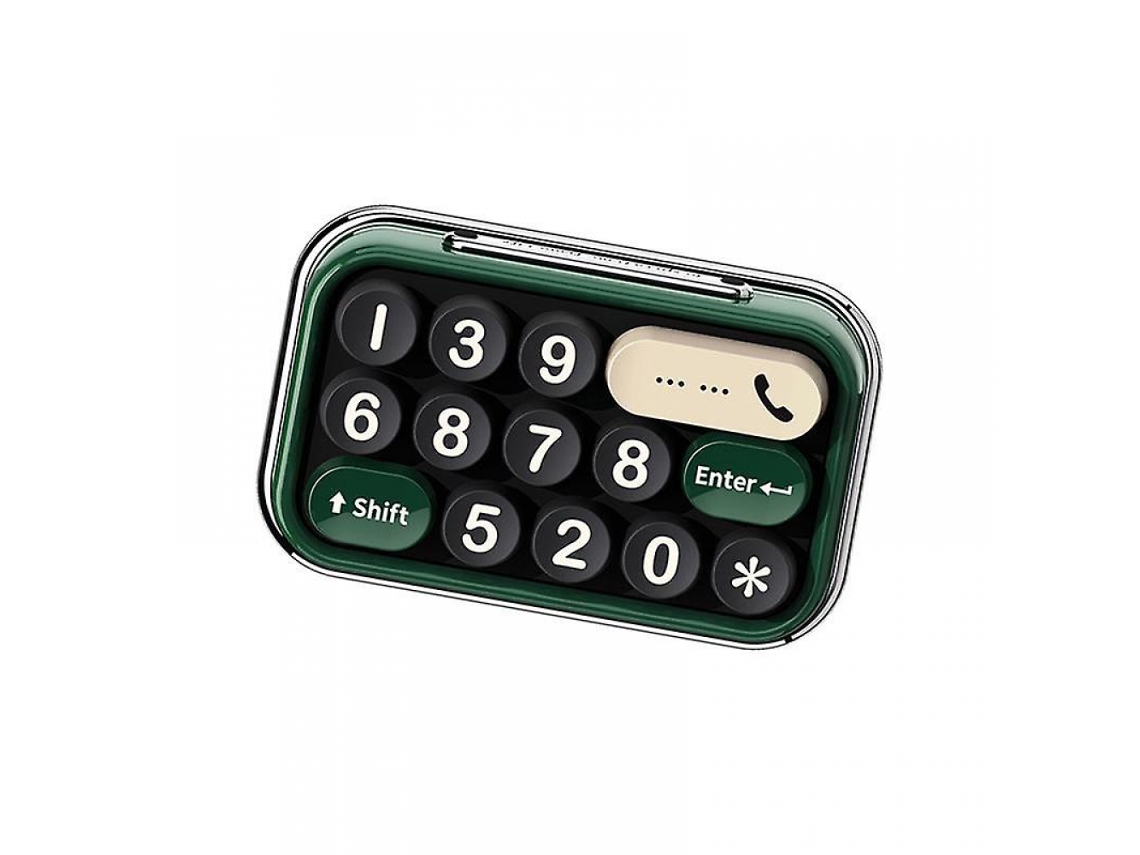 Placa De Estacionamento Temporária Compacta E Discreta Para Carro, Ideal Para Uso Com Celular. Verde.