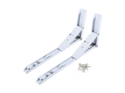 Suporte de Prateleira Primerox, dobrável, mola, 90 graus, 12 polegadas, 2pcs, aço, com parafusos S/MARCA