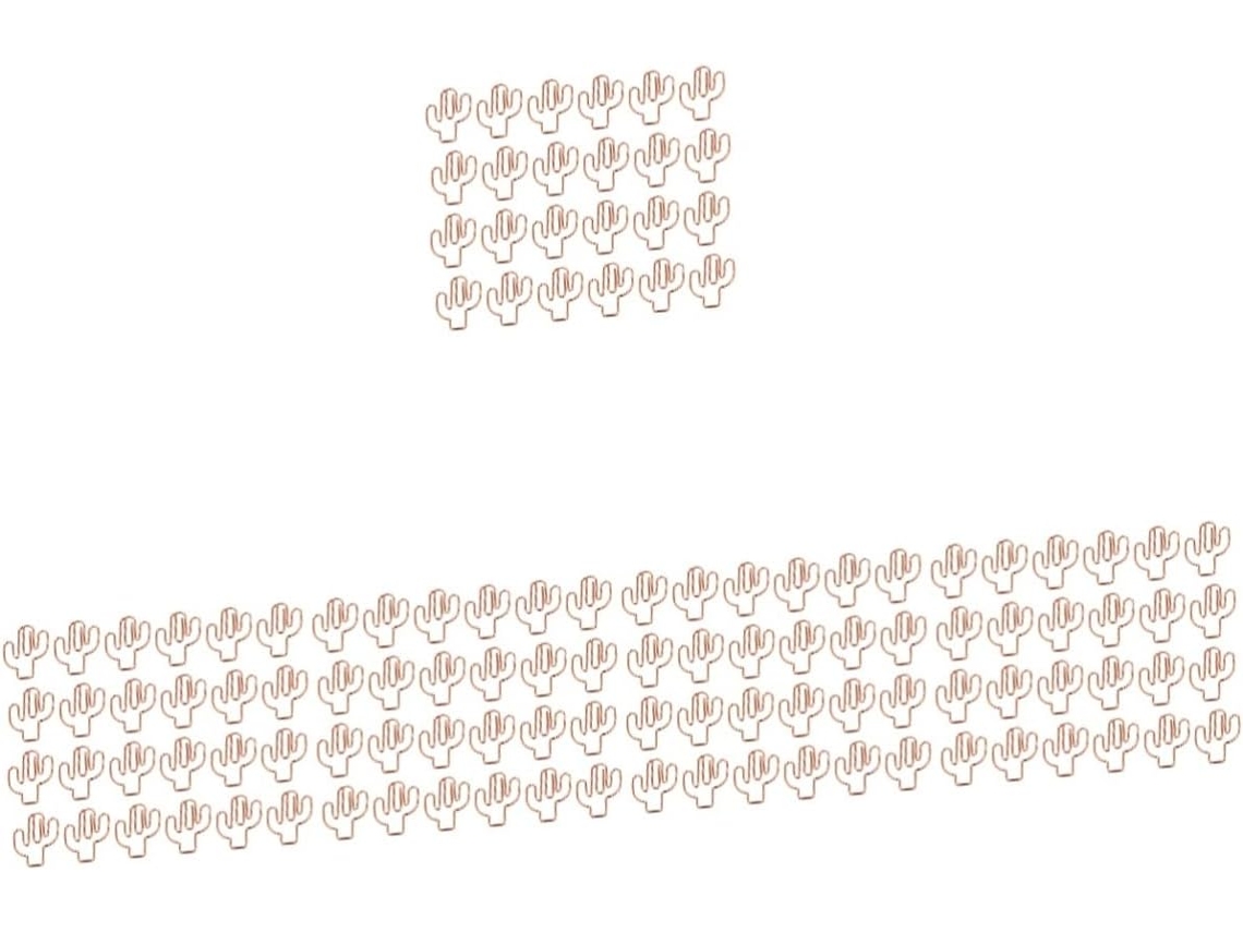 Clipes de papel Showeroro, pacote com 120 unidades, ideais para material escolar, mini clipes de papel e para crianças.