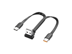 Lurelia Cabo Divisor Usb-c, 2 Em 1, Carregamento Rápido, Automóvel