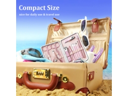 Kit De Ferramentas De Manicure E Pedicure Profissional 18pcs Com Bolsa De Armazenamento Pu
