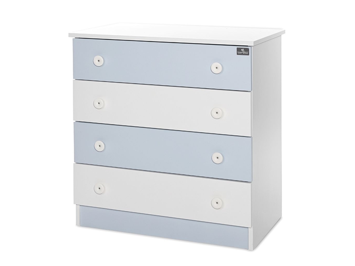 Lorelli New Cómoda: Elegância E Funcionalidade - White+baby Blue