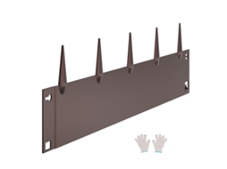 Conjunto De Bordas Em Metal Succebuy, 5 Peças, 990 X 207 X 1,5 Mm, Com Dentes Afiados, Castanho