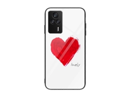 Capa De Celular Xiaomi Redmi K60e Em Vidro Colorido Pintado.