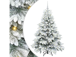 Conjunto 1 Decoração De Natal Vidaxl Branco Plástico (150 Cm)