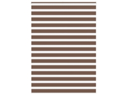 Vidaxl Cortina De Zebra 155x200 Cm Largura Do Tecido 150,9cm Poliéster