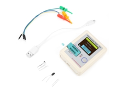 Testador de Transistores, LCD, Diodo, Tríodo, Capacitância, Medidor LCR, ESR, NPN, PNP, MOSFET