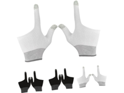 Conjunto Com 4 Pares De Gamepads Touchscreen Dois Dedos Pontas Grafeno Precisão E Design Antiderrapante Para Bilhar, Nas