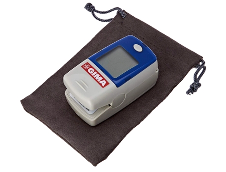 Aparador GIMA Oxy-5 Oxímetro de Pulso Azul Gris