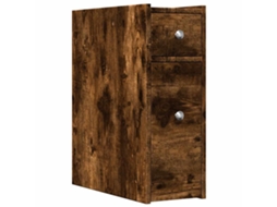 Narrow Bathroom Cupboard, Narrow Bathroom Cupboards Vidaxl Marrom Madeira Processada (n/a)