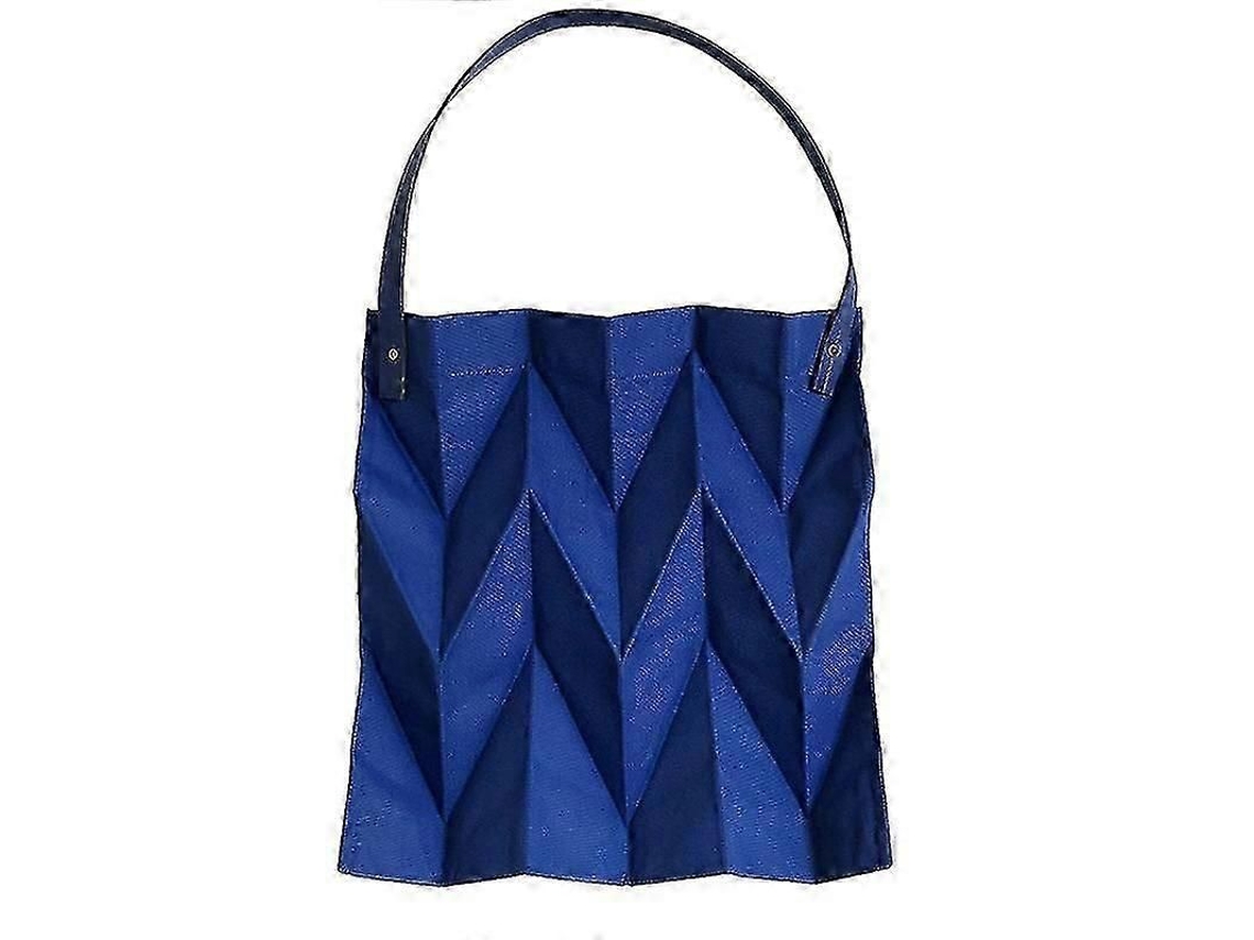 Sacola Dobrável de Grande Capacidade Design Poliline Elegante para Compras, Viagens GOKOCO