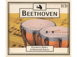 CD Beethoven - Pastorale, Eroica & Moonlight Sonata