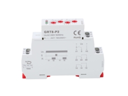 Relé de Tempo Industrial de Impulso Veloriskku montado em rail 230v com indicador | S/MARCA