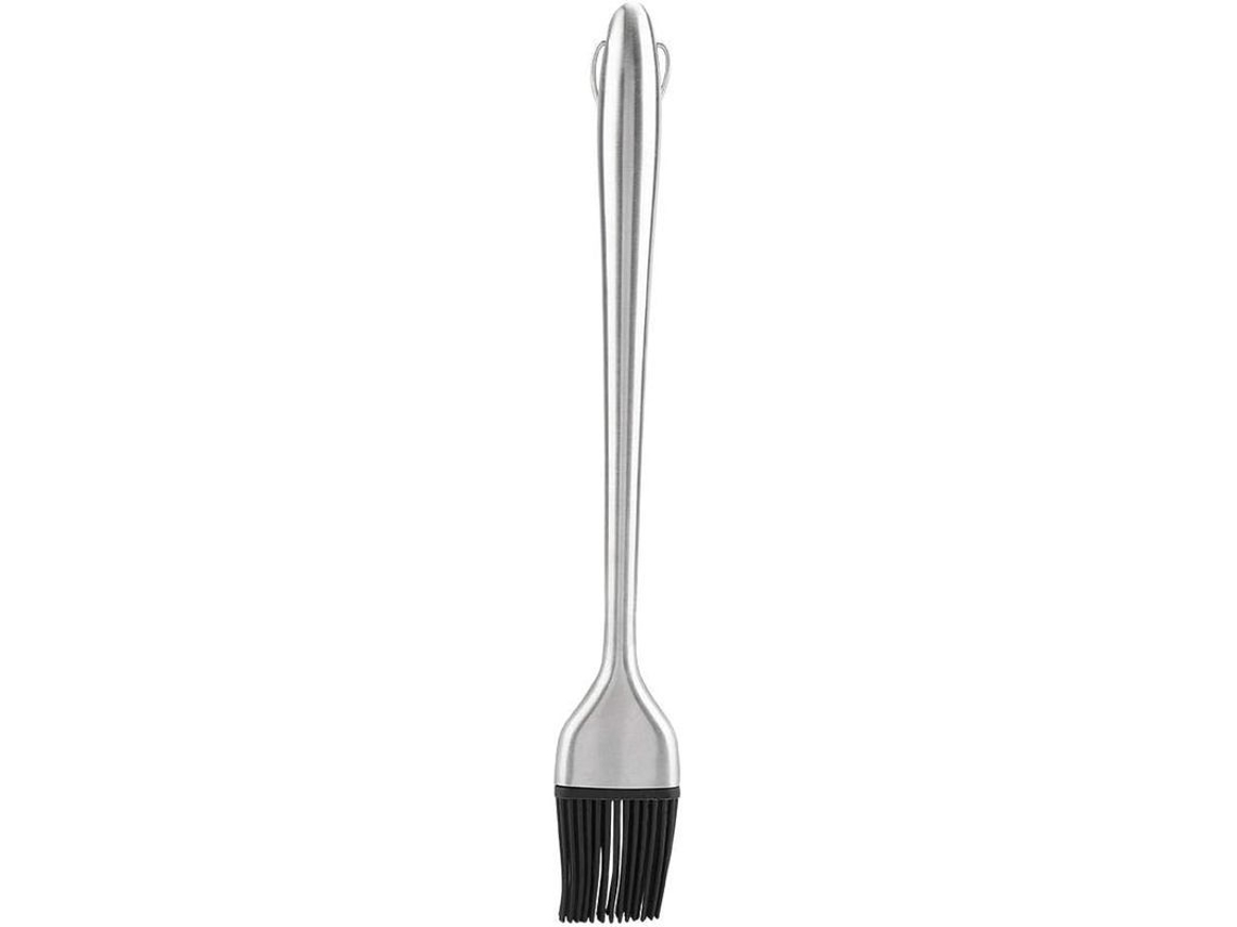 Pincel de carne de aço inox com mango longo resistente ao calor Marca