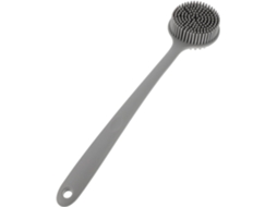 Escova De Banho Tehaux, Escova De Limpeza Para Cuidados Com A Pele Cabo Longo, Silicone Leve Para Esfoliação Corporal