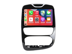 Auto Rádio Carro Bluetooth Autoradio 8GB RAM 128G ROM CarPlay Navegação GPS Ecrã Táctil RoverOne para Renault Clio 4 BH98 KH98 2012-2019  