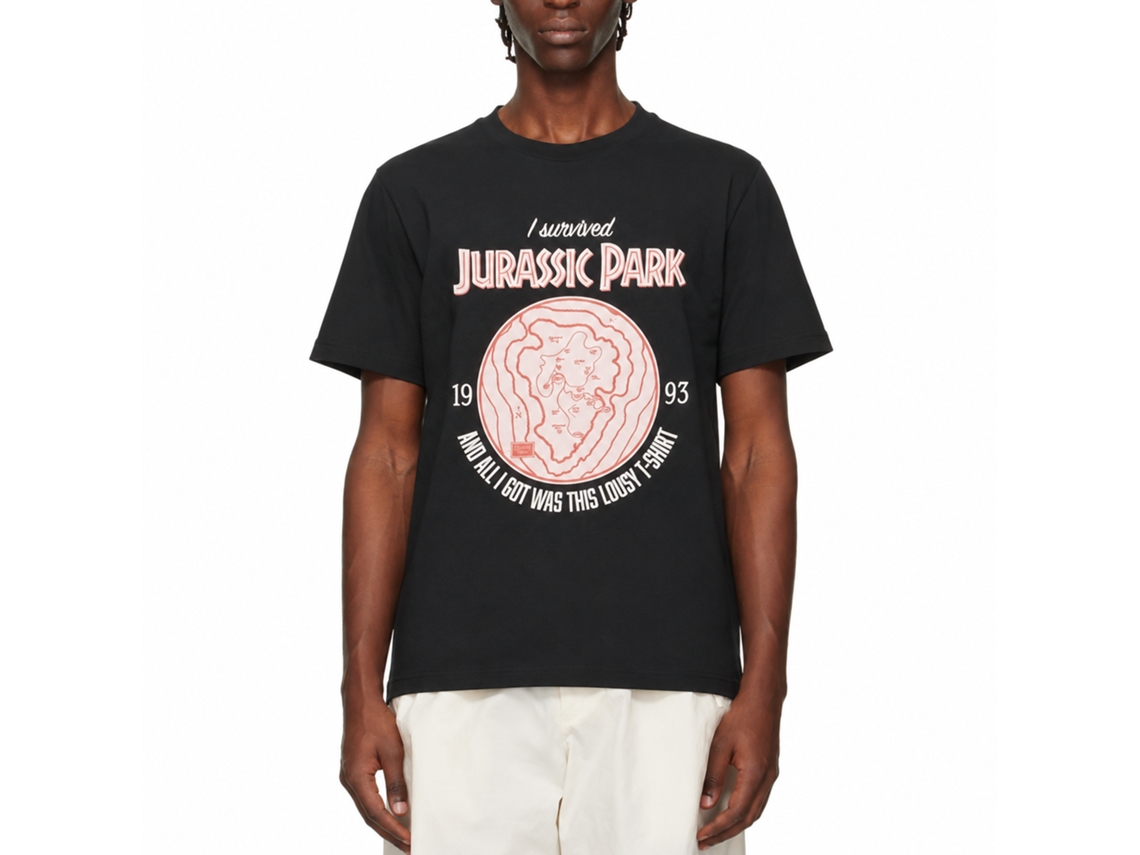 Jurassic Park I Survived Jurassic Park T-shirt Classic Unisex Adults Size:s