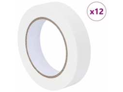 Conjunto 12 Fita Para Pintores Vidaxl Branco Papel (25mm X 50m)