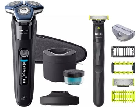 Máquina de Barbear PHILIPS S7886/78 Rotativa (Autonomia: 60 min - Bateria)