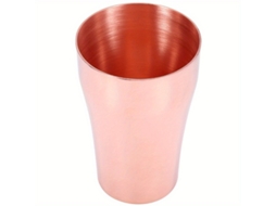 Caneca Vintage Artesanal em Cobre Puro para Café/cerveja, 400ml, Própria para Micro ondas. MDUG