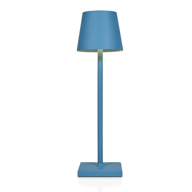 Luminária de Mesa Led , Luminária de Mesa Portátil MDUG (azul)
