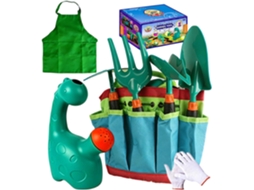 Kit De Jardinagem Infantil - 9 Peças