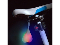 Luz Traseira Decorativa De Silicone Para Bicicleta Mtb Noturna Led, Modelo Led, Para Bicicleta. Aquaforge