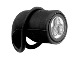 Luz Frontal com Bateria Oculus 3 Led Prateadomvtek