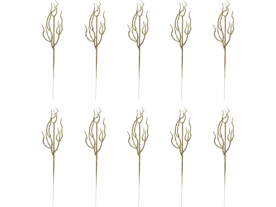 Hastes de Flores SFUSHOS, 10 unidades, Artificiais, Natal