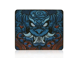 Mousepad Gamer Esports Tiger Com Base De Borracha Antiderrapante, Textura Premium E Resistente À Água, 480 X 400 X 4 Mm Brilvibera