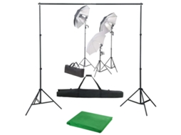 Studio Kit, Studio Kits Vidaxl Preto Alumínio (300 X 300 Cm)
