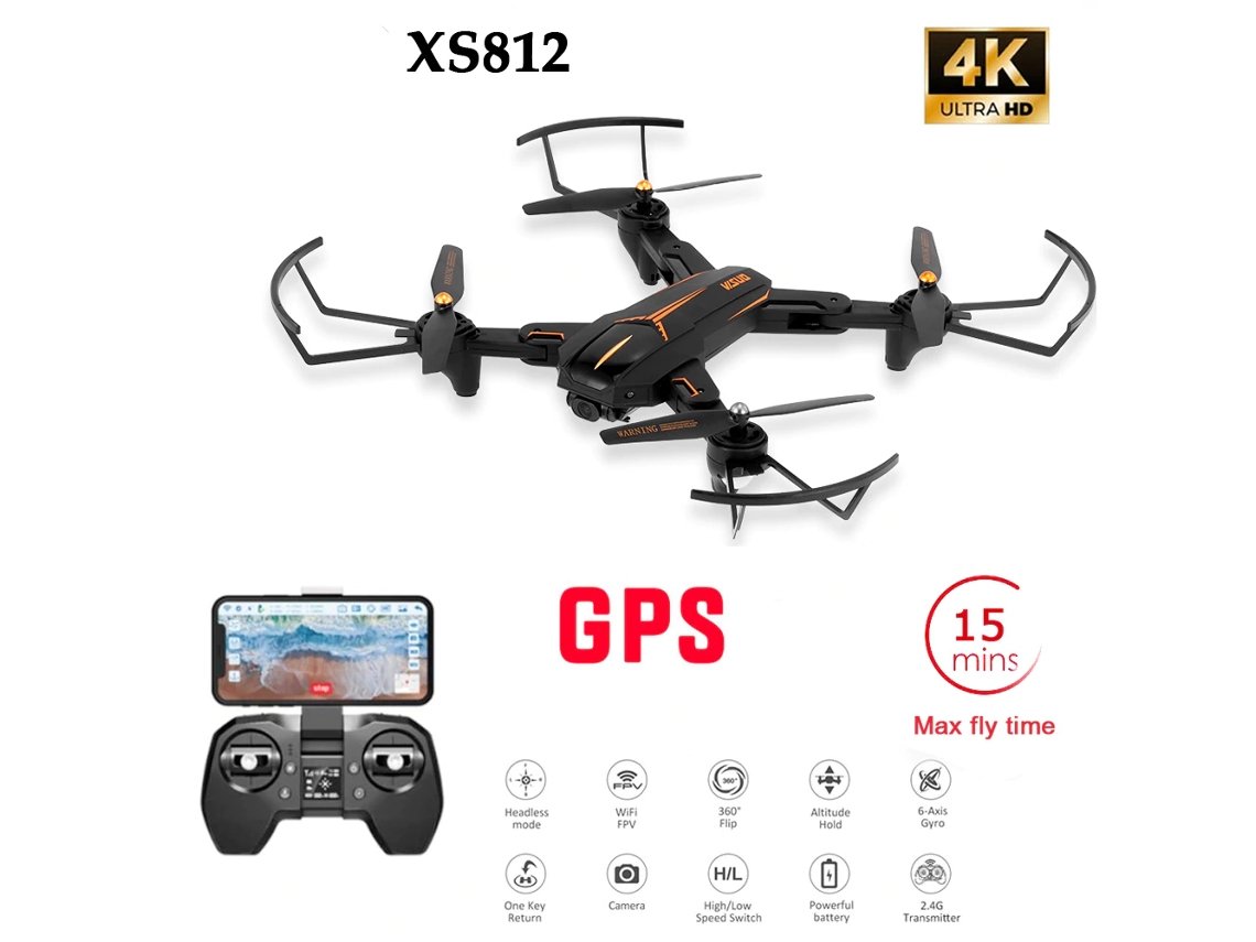 Drone xs812 deals gps