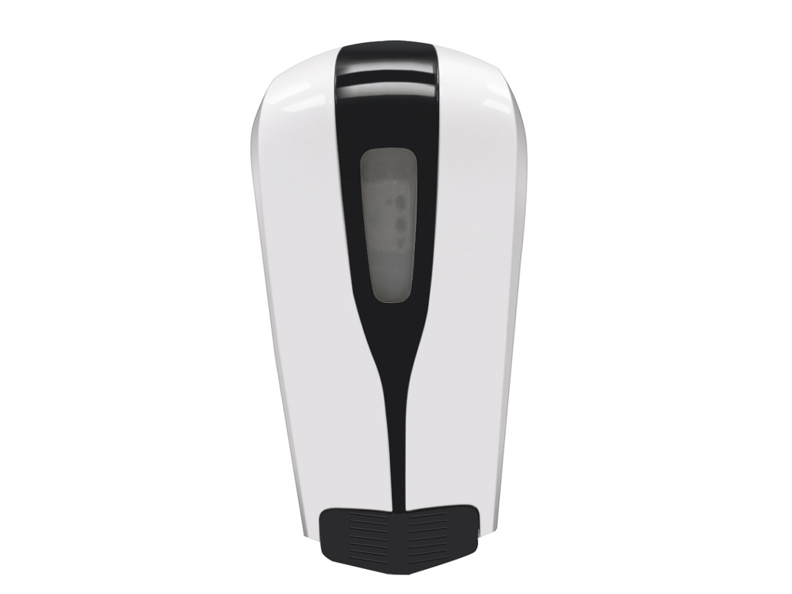 Laxiscreed Dispensador De Sabonete Em Espuma Com Sensor, Preto E Branco