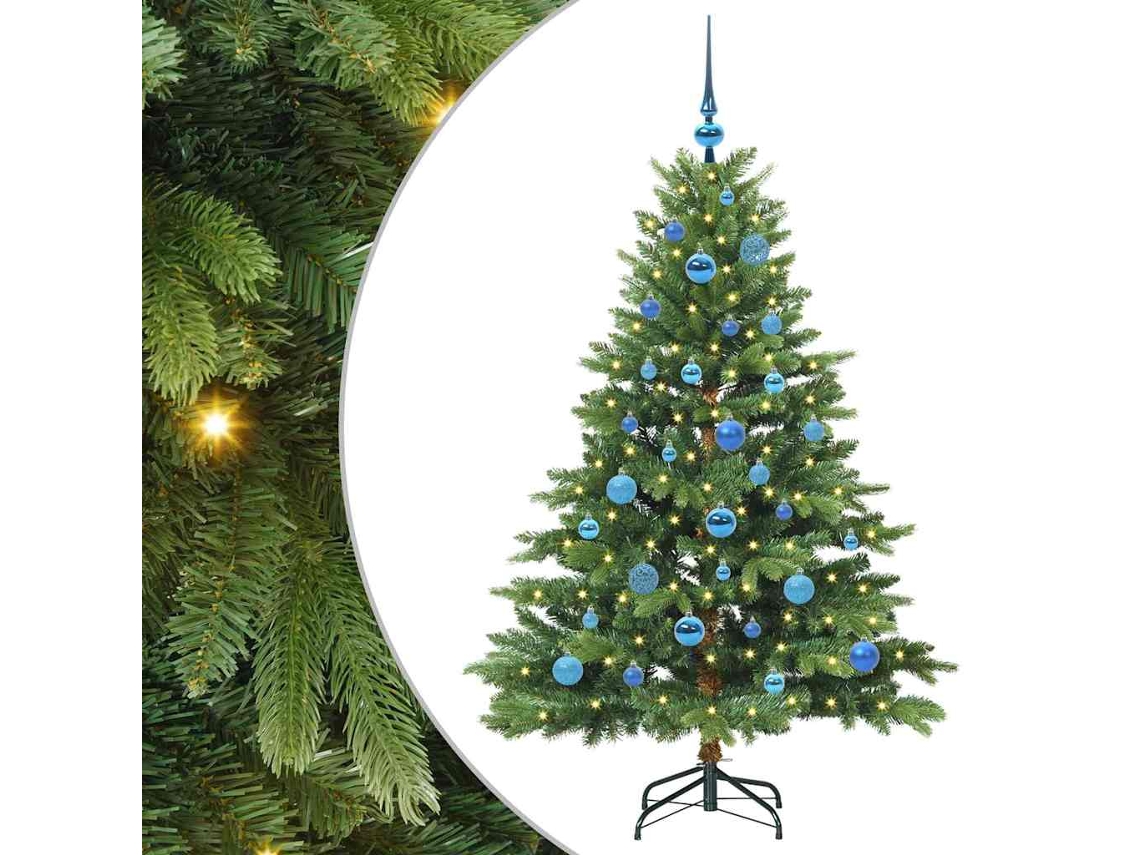 Conjunto 1 Decoração De Natal Vidaxl Verde Plástico (150 Cm)