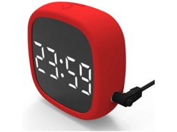 Despertador Digital Com Led Ic E Relógio Eletrônico Ativado Por Voz Slowmoose