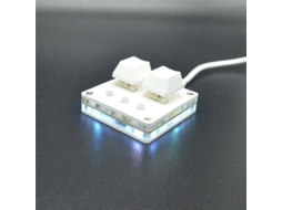 Teclado Para Jogos Osu Mini De 2 Teclas, Teclado De Programação Macro, Teclado Mecânico Com Interruptor Vermelho, Preto Ly Ebike