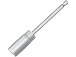 Chave De 1/4" Com 4 A 14 Mm, Longo Para Ferramenta Elétrica.