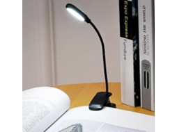 Luminária de Leitura Getit Dww, Led Recarregável com Clipe, Modos de Brilho e Cores Ajustáveis, Ideal para Leitura na Cama e Viagens BRILVIBERA