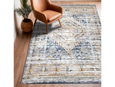 Rugura - Tapete Vintage Para Sala 160x230 Cm - Tapete Nórdico Moderno Para Sala, Quarto, Corredor E Corredor