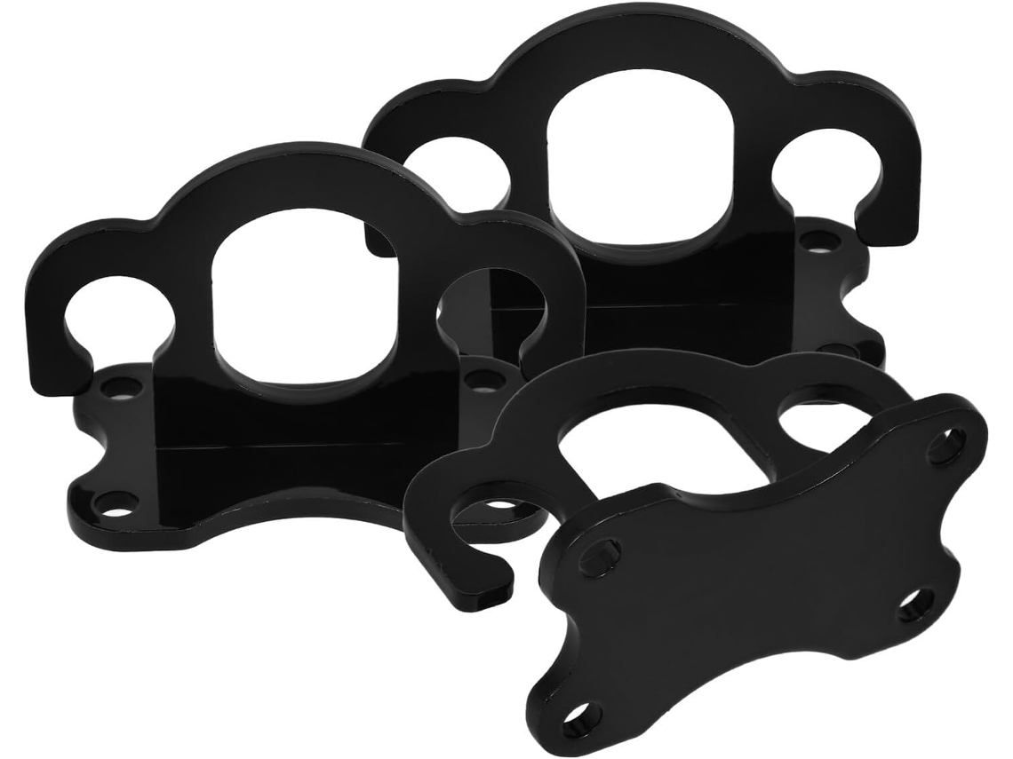 Conjunto De 3 Ganchos Parede Pretos Imikeya Para Academia Em Casa,