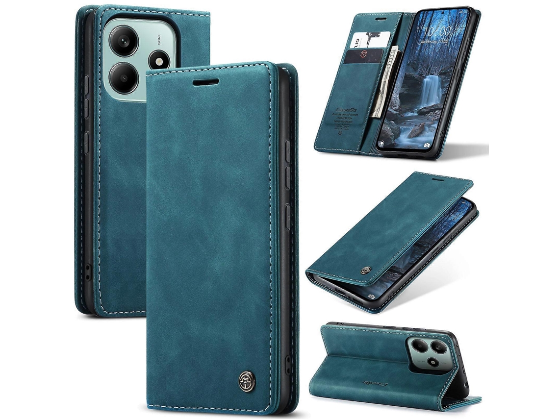 Capa Multifuncional Horizontal De Couro Caseme 013 Para Redmi Note 14 Pro 5g